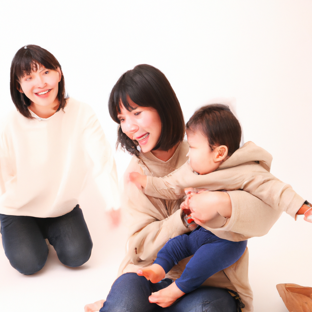 家族写真セッション。ミニマルなホームライク空間で自然な笑顔を撮影した写真2